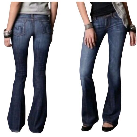 Citizens of Humanity Ingrid #002 Low Waist Flair Stretch, Size 26, Women's - Picture 3 of 11